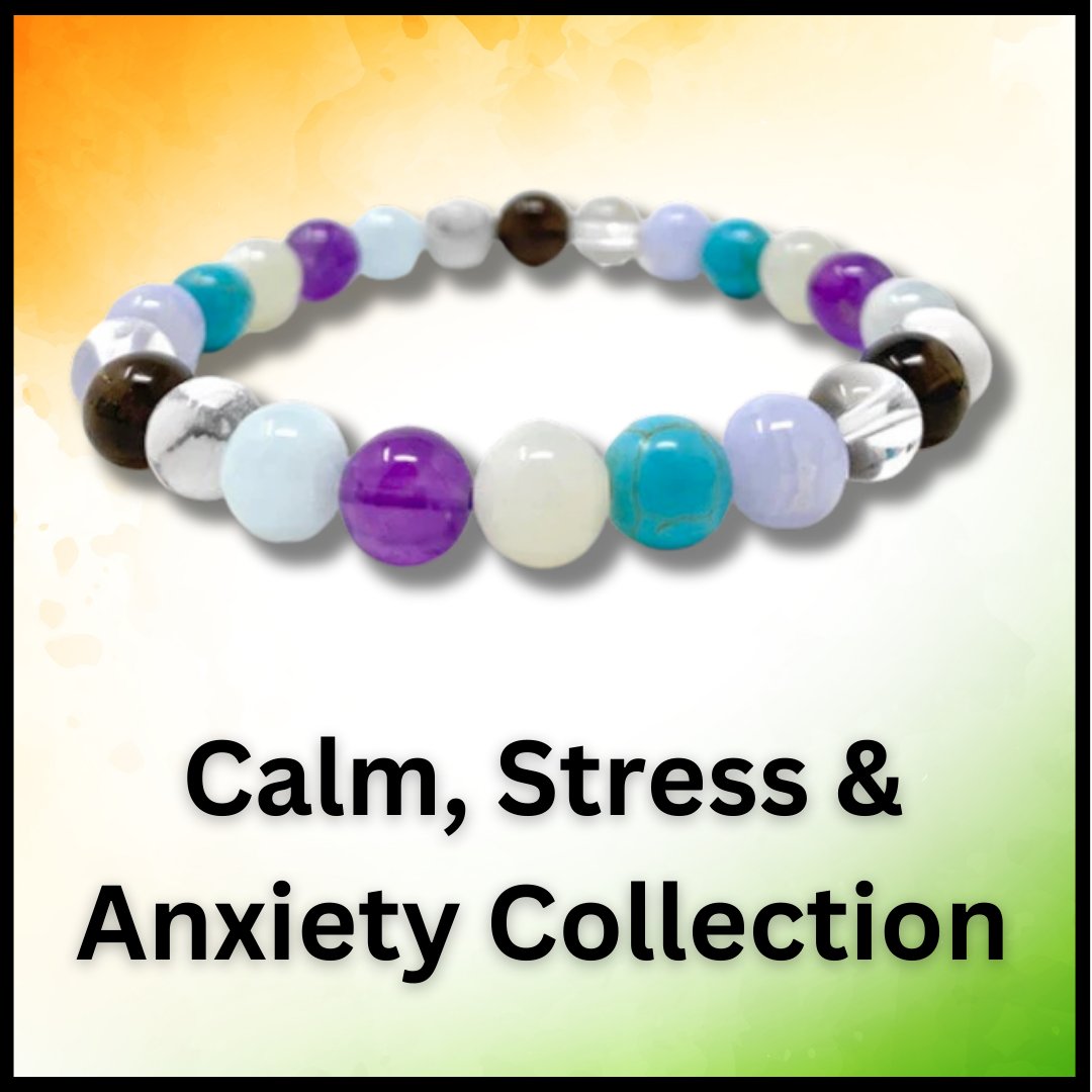 Stress and Anxiety, Calming Crystal Bracelets