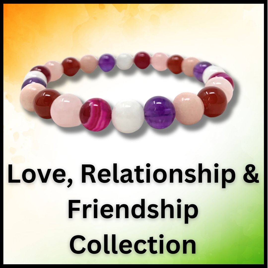 Love, relationship and friendship bracelets