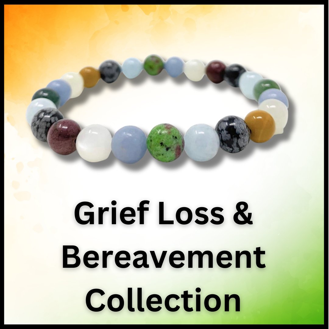 Grief loss and Bereavement Crystal Bracelets