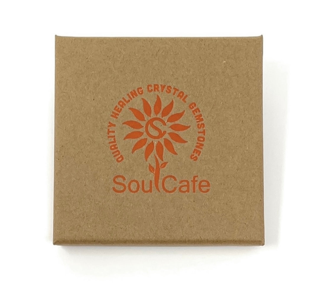 Gift for Son - Stretch Bead Crystal Gemstone Bracelet - Soul Cafe Gift Box & Tag