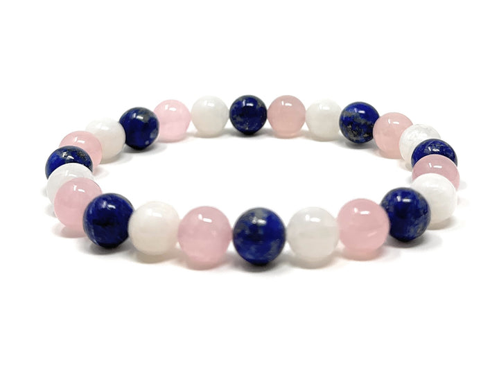 Gift for Niece - Stretch Bead Crystal Gemstone Bracelet - Soul Cafe Gift Box & Tag
