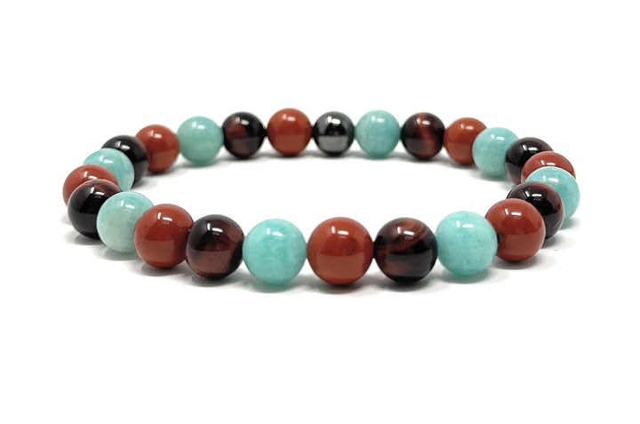 Gift for Someone Special - Stretch Bead Crystal Gemstone Bracelet - Soul Cafe Gift Box & Tag